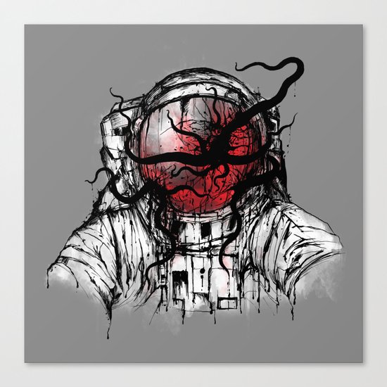 Space Parasitism Canvas Print