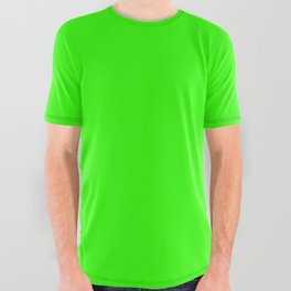 Chroma Key Green All Over Graphic Tee