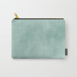 Modern abstract mint green artsy watercolor Carry-All Pouch