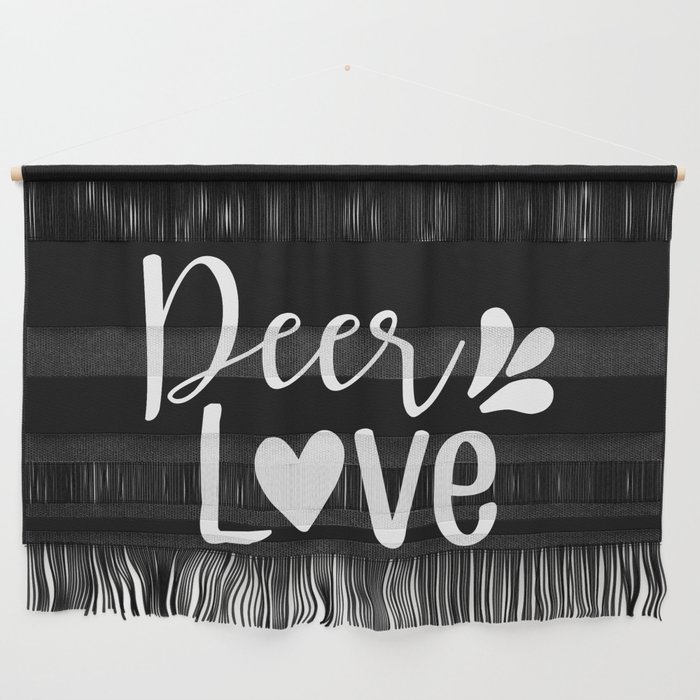 Deer Love Valentine's Day Wall Hanging
