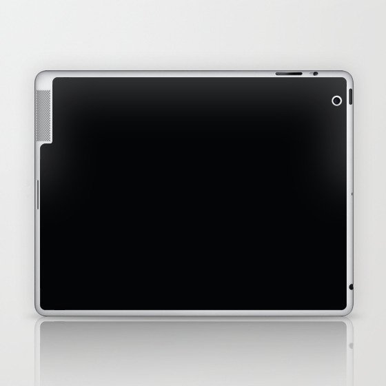 Jet Black Laptop & iPad Skin