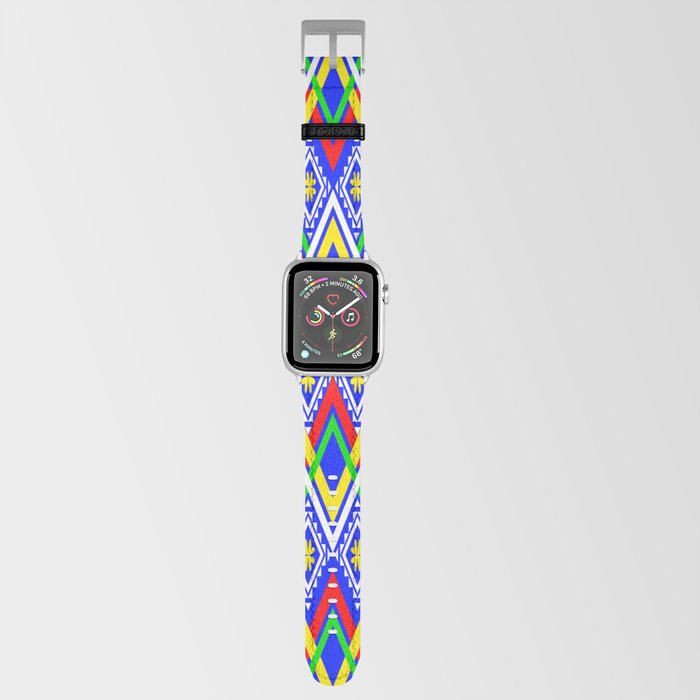 Colorful Ethnic Pattern Apple Watch Band