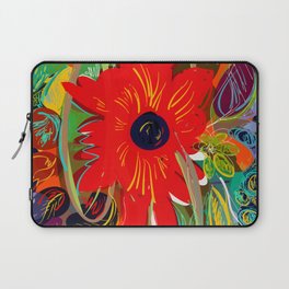 Beautiful flower art pattern decorative Laptop Sleeve