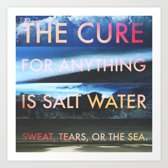The Cure for Anything... Bright Art Print by CuriousWriter | Society6