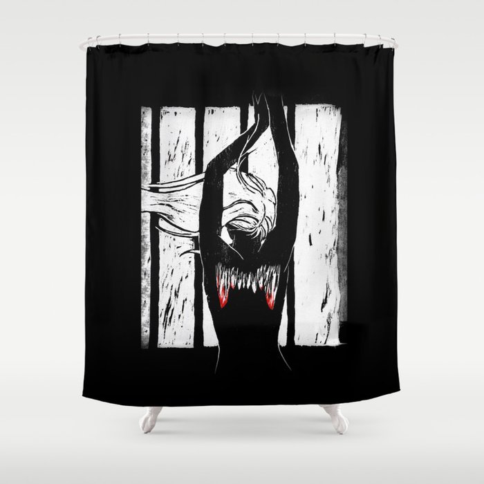 PEOPLE ARE STRANGER Shower Curtain
