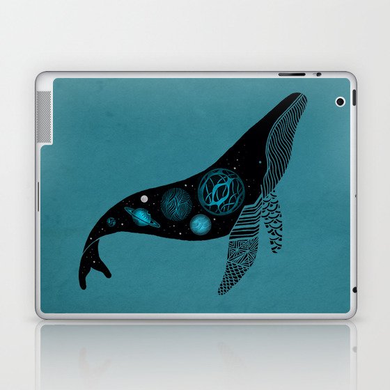 Whale Soul & the Galactic Tour Laptop & iPad Skin