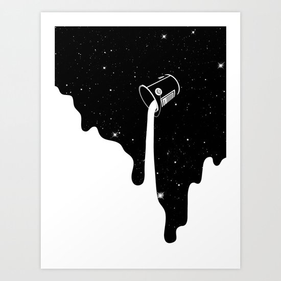 The Big Spill Art Print