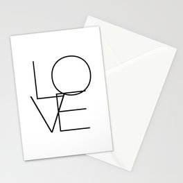 LOVE Stationery Card