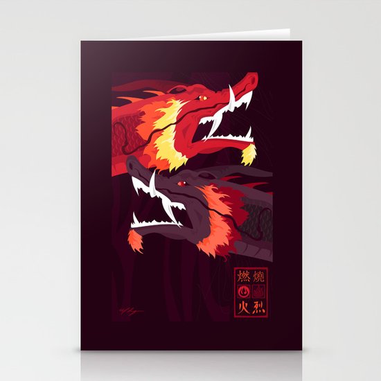 Original Bending Masters Series: Ran and Shaw Stationery Cards