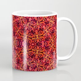 Floral Fireworks Pattern Coffee Mug