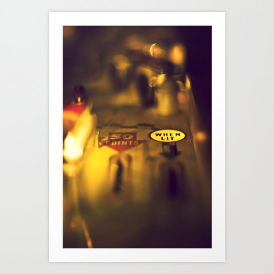 tilt Art Print