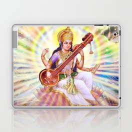 Goddess Saraswati Laptop Skin