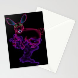 Pinktoplasm dark shadows Stationery Card
