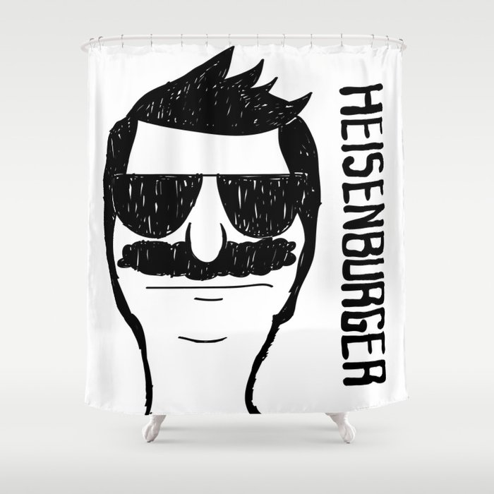 Breaking Bob - Heisenburger Shower Curtain