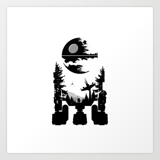 The Dark Side Art Print