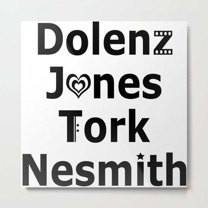 Dolenz Jones Tork Nesmith Metal Print