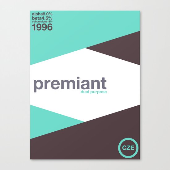 premiant single hop Canvas Print