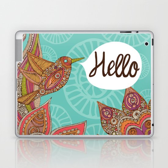 Hello Laptop & iPad Skin