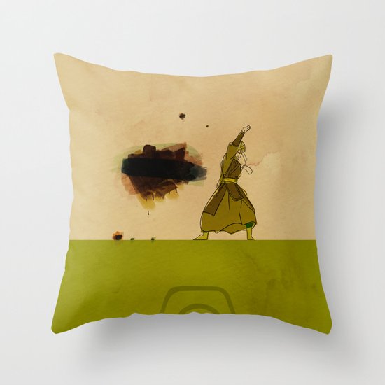 Avatar Kyoshi Throw Pillow