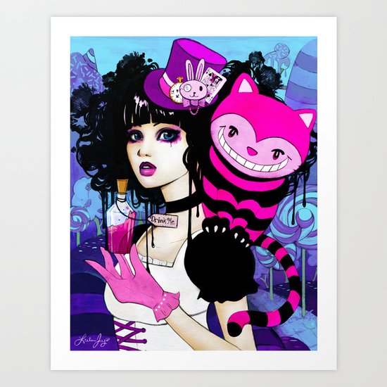 Alice Returns to Wonderland Art Print