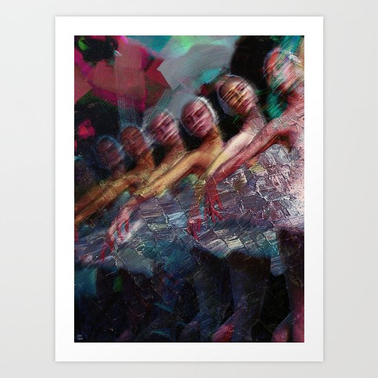 le ballet Art Print