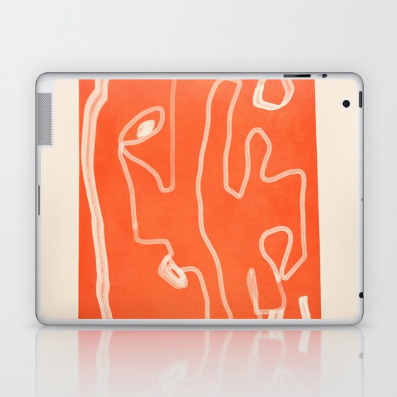 Abstract Loose Line 4 Laptop & iPad Skin