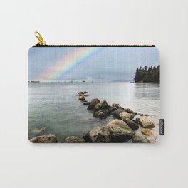 Rainbow over English Bay, Vancouver BC  Carry-All Pouch