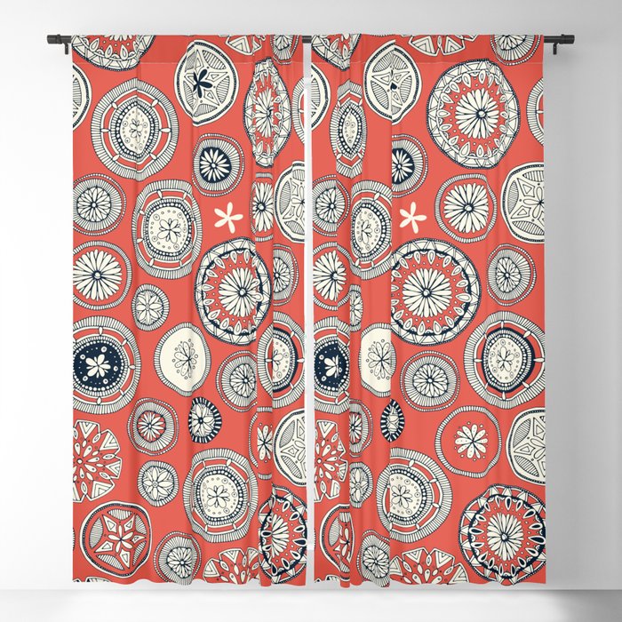 pango salsa Blackout Curtain