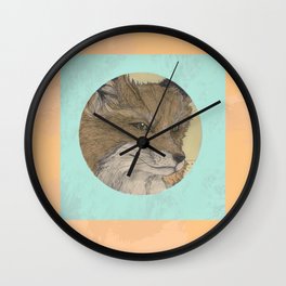 fox Wall Clock