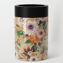 Olivia floral Pattern with vintage touch Can Cooler