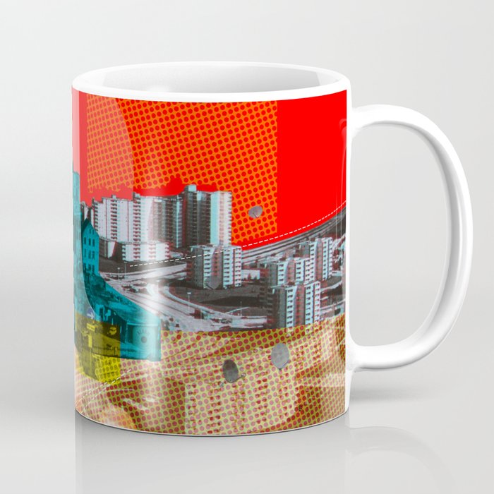 Vintage City · We build this city · Stadtplanung Coffee Mug