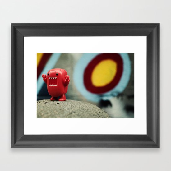 I8U Framed Art Print