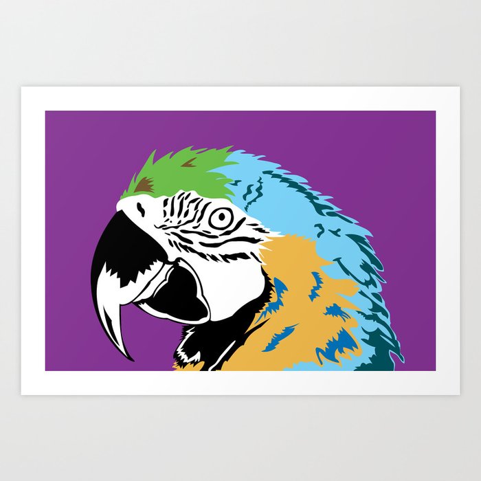 Parrot Art Print