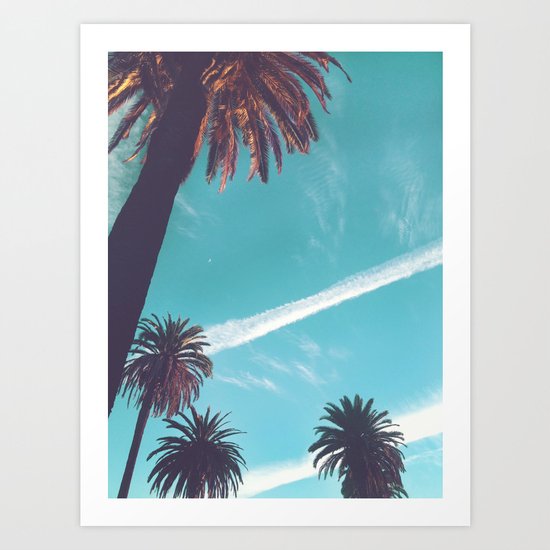Palm Paradise Art Print