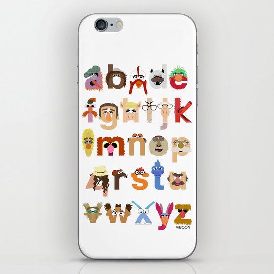 The Great Muppet Alphabet (the sequel) iPhone & iPod Skin