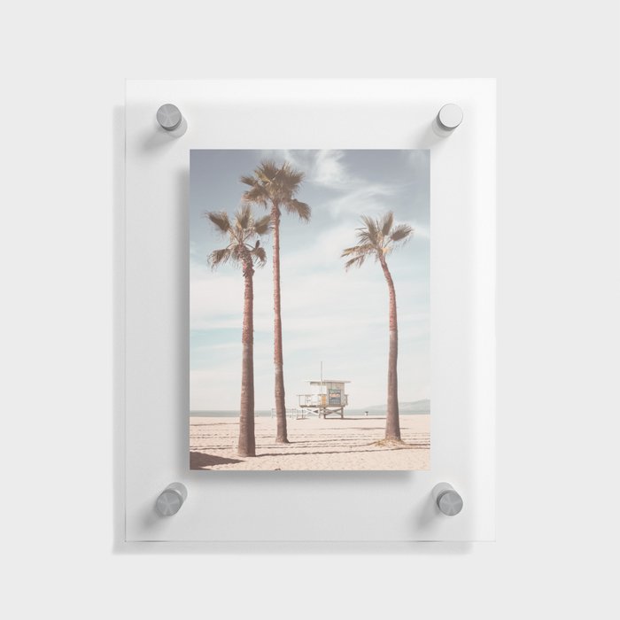 Venice Beach California Floating Acrylic Print