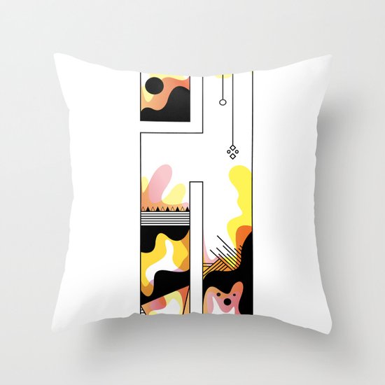 a typo Throw Pillow