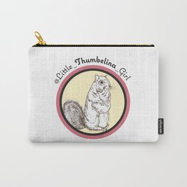 Little Thumbelina Girl: meerkat circle Carry-All Pouch