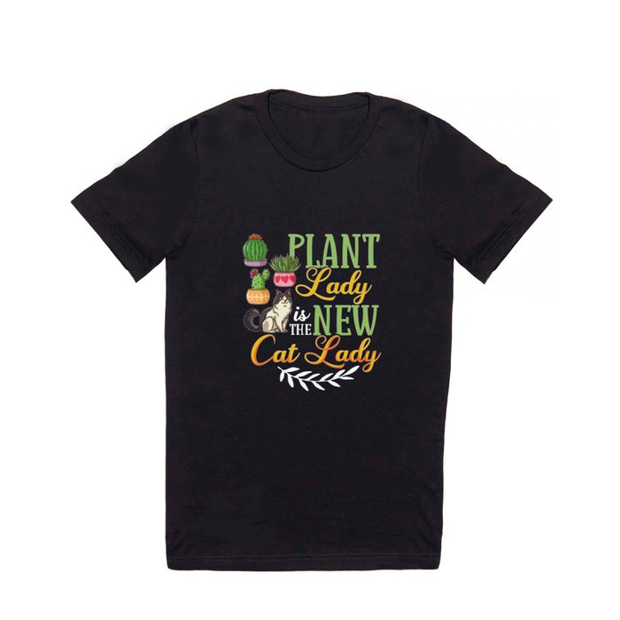 Catcus Cactus Cat Succulent Plant Kitten Flower T Shirt