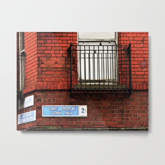Exchange St. & Cork Hill Metal Print