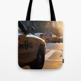 Sunset On 14th St. Tote Bag