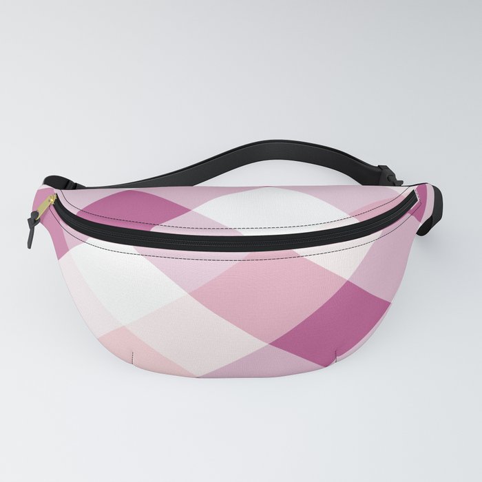 Purple & Light pink Square Combination Fanny Pack