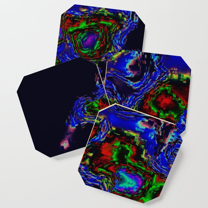 Vivid shapes Coaster