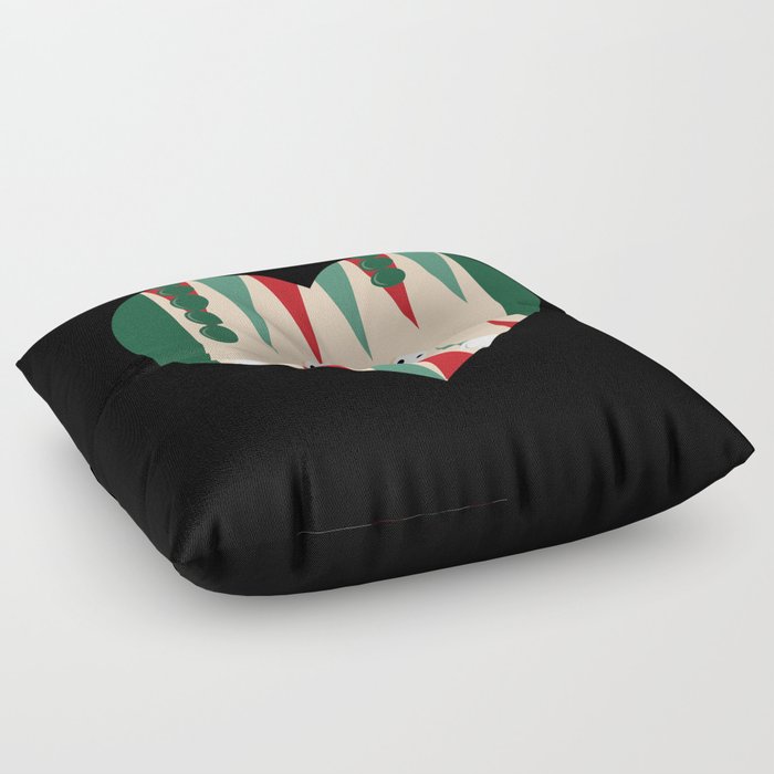 Backgammon Love Floor Pillow