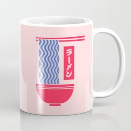 Ramen Minimal - Pink Coffee Mug