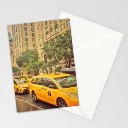 NYC Taxis  Stationery Card