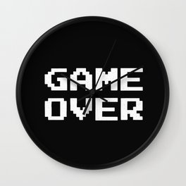 Game Over Wall Clock