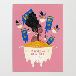 Cardi B WAP 'Macaroni in a pot' Poster