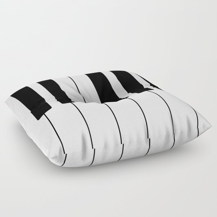Piano Keys Music Floor Pillow