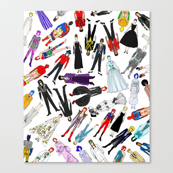 Costume Party 1 Canvas Print